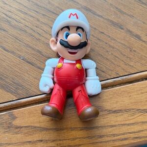 World of Nintendo Fire Mario 2.5 inch Mini Figure